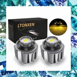 LTONXEN 新型 L1B LED フォグランプ 交換用バルブ イエロー 黄色 車検対応 アクア カローラクロス カローラスポーツ カローラセダン カロ