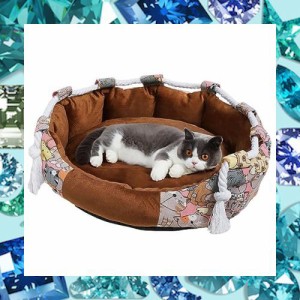 猫 ベッド Toyuxe ペットベッド ロープのデザイン ペット用品 ペット クッション 猫 ベッド ケージ用 小型犬 ベッド ペットベッド 犬 猫 