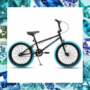 AVASTA Bacchus BMX自転車 20インチ フリースタイルBMXバイク スチール製 子供/初心者/ジュニア練習用 高炭素鋼フレーム アルミニウム合