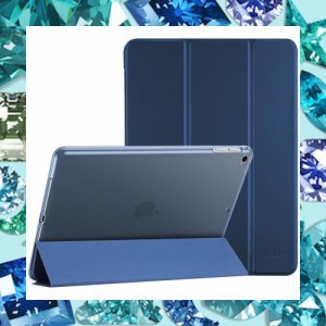 ProCase iPad 9.7 ケース、iPad 6世代 2018/ 5世代 2017, iPad Air 2 1 保護カバー, ３つ折り スマートケース TPUバックカバー スタンド