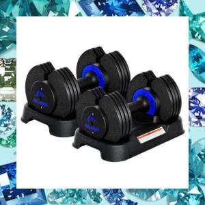 HAIGE アジャスタブルダンベル　可変式ダンベル40kg✖️2個　中古 可変式ダンベル 40kg×2個 HG-AJDB03-2 | トレーニング,ダンベル
