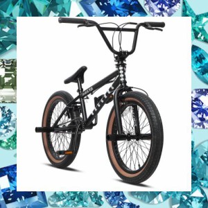 AVASTA BucchusBMX 自転車 20インチ フリースタイルBMXバイク スチール製ジャイロ機構つきペグ付属 初心者に最適 高炭素鋼フレーム 前後U