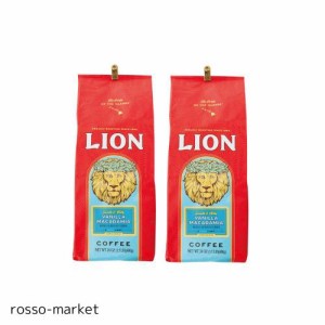 ライオンコーヒー (Lion Coffee)　バニラマカダミア 198g(粉) × 2個