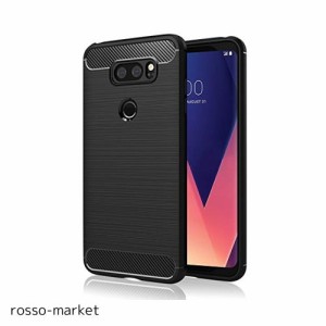 【Trocent】LG V30+ L-01K ケース シリコン素材 JOJO L-02K / isai V30+ LGV35 保護カバー 全面保護 耐衝撃 落下防止 (V30+ L-01K docomo