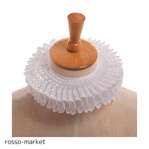 [BLESSUME] ハロウィン ルネサンス 貴族 ヨーロッパ 中世 古代 衣装 コスチューム コスプレ レース 襟 (白)
