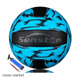 Senston バレーボール 公式サイズ5 ソフトタッチ 高校練習バレーボール 軽量 屋内屋外 ビーチ バレーボール