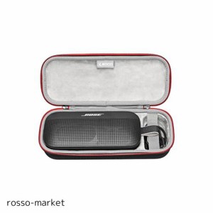 RLSOCO ケース Bose SoundLink Flex Bluetooth speaker ポータブル ワイヤレス スピーカー 対応(ブラック)