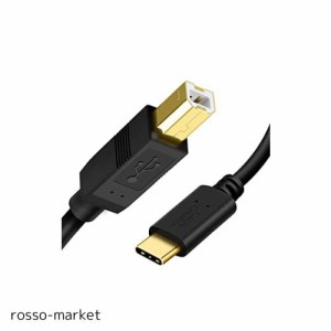 USB C プリンター ケーブル 3M, CableCreation USB C to プリンター ケーブル USB C to B、スキャナケーブル プリンター ケーブル USB C 