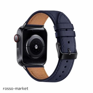 アップルウォッチバンド コンパチブル Apple Watchバンド Apple Watch用 交換ベルト 腕時計用バンド 本革 革バンド サイズ42mm 44mm 45mm