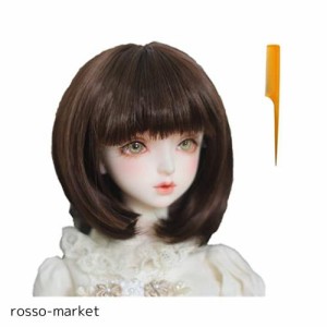 人形 ウイッグ かつら ドール用 1/3 1/6 Bjd SD ドールウィッグ カール ロング ストレート 髪 耐熱 180℃ 高温 カツラ 手作り DIYドール