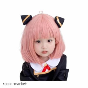 Oshare Kids ウイッグ キッズ向け ボブカツラ ガールズ 子供 オールフルウィッグ ストレート ぱっつん前髪 可愛い girl wig 軽量 仮装 七