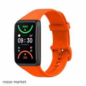 [RoSoki] OPPO Band 2 対応 バンド シリコンバンド スポーツストラップ 時計バンド 替えストラップ 交換ベルト 柔軟性 伸縮性 耐汗性 防