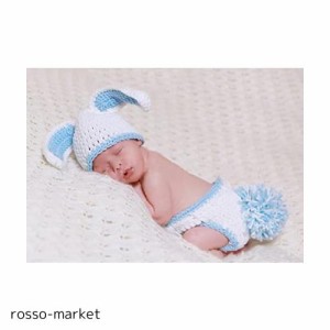 [WISHOW] 赤ちゃんの写真の服 寝相アート衣装 ベビー コスチューム セット 着ぐるみ ニューボーンフォト 100日祝い コスチューム 新生児 