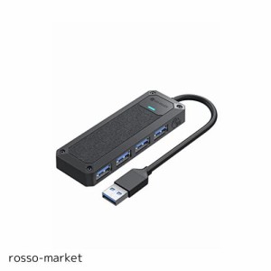 IAMAKER USB3.0 ハブ バスパワー 4ポート ハブ USB 5Gbps 高速転送 type-a 超小型・コンパクト・軽量USBハブ usbハブ ノートパソコン PC 