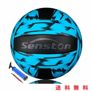 Senston バレーボール 公式サイズ5 ソフトタッチ 高校練習バレーボール 軽量 屋内屋外 ビーチ バレーボール