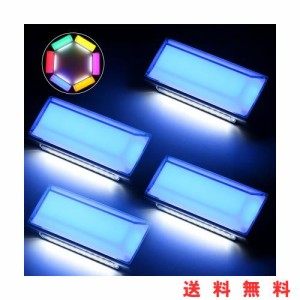 LED サイドマーカー 路肩灯機能付き OPPLIGHT 防水 IP67 DC10V-50V 12V/24Vトラック専用 レモンイエロー(マーカー) ホワイト(路肩灯) 全