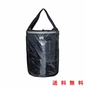 YOTENKA 荷揚げバケツ リフトバッグ 荷揚げバッグ 巾着付き 底面PE板入り 最大荷重100kg Φ45cm*H60cm