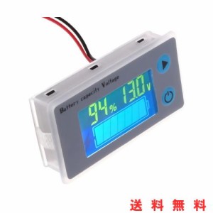 バッテリー電圧計・残量計 バッテリー残量（％） 電圧（Ｖ） 温度（℃）表示可能 鉛電池 リチウム電池 サブバッテリー デジタル電圧計 バ