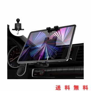 woleyi 車載ホルダー タブレットホルダー エアコン吹き出し口 スマホスタンド 落下防止 クリップ型携帯ホルダー 車のエアコンルーバー取