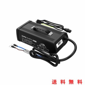 LiTime 14.6V40Aリン酸鉄リチウムイオンバッテリー充電器 12V リン酸鉄リチウムバッテリー専用 ディスプレーとLEDインジケーター付き AC-