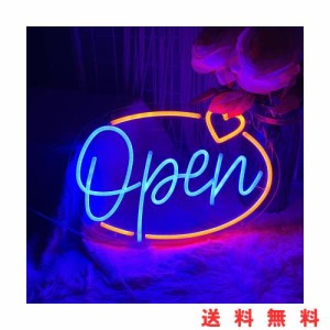 OPENネオンサインLED オープン看板ネオンサイン クラブ,居酒屋 飲食店 喫茶店 娯楽場所,雑貨,バー 3段階調光可能 雰囲気作り 壁装飾 ライ