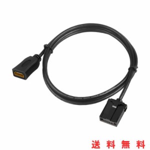 Amtake カーナビ HDMI Eタイプ ケーブル トヨタ ナビ hdmiケーブル 1.5M ホンダ 三菱 日産 ダイハツ純正ナビなど用HDMI タイプe(メス)-HD