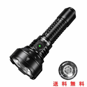 Wurkkos TD01懐中電灯 led 強力 1039M超強遠射 戦術懐中電灯 2000ルーメン超高輝度 IPX8防水 USB-C充電式 5つモード 護身用 登山 防災 ハ