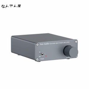 Fosi Audio TDA7498E 320W 2チャンネルステレオオーディオアンプレシーバーホームスピーカー用ミニHi-FiクラスD内蔵アンプ160W x 2 + 24V