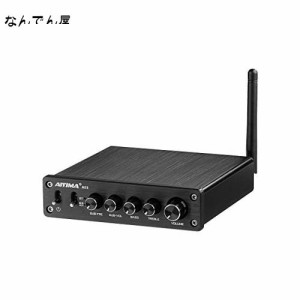 AIYIMA A03 TPA3116サブウーファーBluetoothアンプHiFi TPA3116D2 2.1チャンネルデジタルオーディオアンプ50W * 2 + 100W DC12-24V