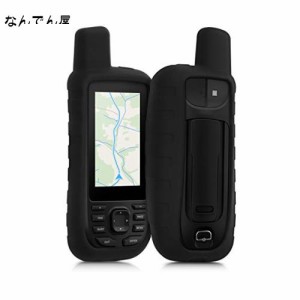 kwmobile 対応: Garmin GPSMAP 66s / 66st ケース - GPS ナビ シリコン 保護ケース 黒色