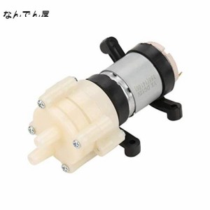 ダイヤフラムポンプ 自吸式 1.5-2L/min DC12V 小型 静音 軽量 R385