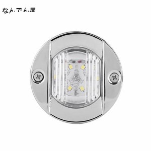 12V LED 船尾ライト 船尾灯 海洋 ボート ライト ステンレス鋼 防水 LED アンカー 船尾 ヨットライト 運行ライト 航海灯 舷？灯