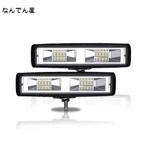 Besline 作業灯 LED ワークライト 2個18W 12V LEDフォグランプ 防水 防塵 耐震 トラック 作業灯 タイヤ灯 車幅灯 拡散タイプ 集魚灯 前照