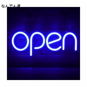 OPEN看板 LED OPEN SIGN オープン クローズ OPEN＆CLOSED時間付き 点滅設定可 カフェ 喫茶店 レストラン バー 居酒屋 インテリアショップ