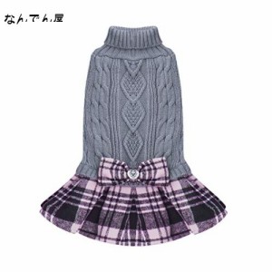 kyeese 犬服 セーター 冬 いぬのふく 犬の服 ドッグウェア ニットセーター 秋冬 防寒 暖かい チワワ服 トイプードル服 チワワ服 可愛い 