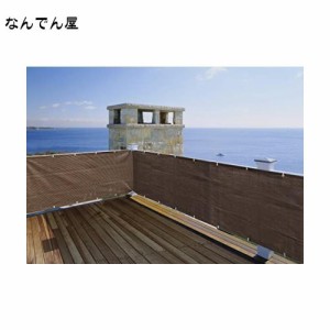 HIRARI 日除け シェード ベランダ サンシェード ベランダ 目隠し ベランダ 日よけ シェード 500x80cm モーカ 【3年間の