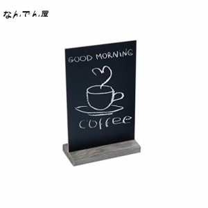 TOYMYTOY メニューボード 看板 卓上 ミニ黒板 両面黒板 メニュースタンド 両面 22 x 15CM メッセージボード 装飾黒板 お店看板 伝言板 テ