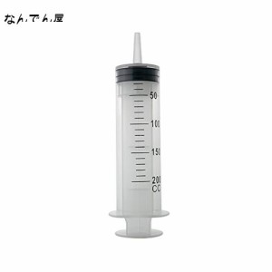 MYSY 大きな注射器 シリンジ (1, 200ml)