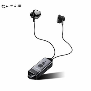 Bluetooth 5.0通話録音ヘッドセット携帯電話の通話録音はiPhoneとAndroidで利用可能（黒）