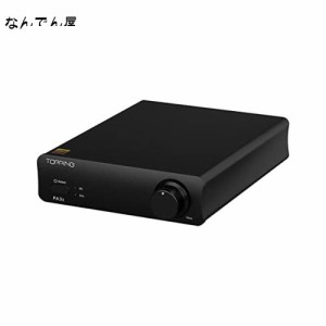 TOPPING PA3s パワーアンプ MA12070 * 2 クラスD フルバランス シングルエンド AMP 80W * 2 RCA TRS パワーアンプ (ブラック)