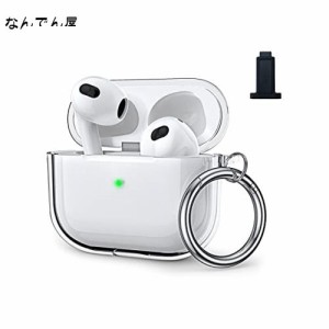 【2021発売】AirPods 3 ケース MRAIN-H AirPods 3世代 カバー ソフトTPU素材 フロントLED可視 ワイヤレス充電対応 AirPods 3 保護ケース 