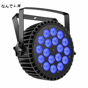 U`King 10Wx18 LED ステージライト ディスコライト 上り式 RGBW 舞台照明 音声制御 ランプ 舞台照明 高輝度 音声起動 多色変更 カラオケ/