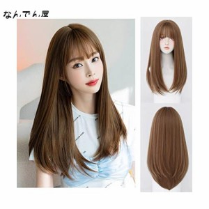 ウィッグ ロング フルウィッグ セミロング かつら レディース 女装 自然 wig