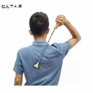 孫の手まごのておしゃれ伸縮17.5-50cm Back scratcher 竹製 ポータブル背面スクラッチ