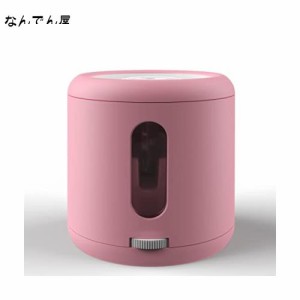 WiViVi 鉛筆削り 電動 えんぴつけずり 6-8mm鉛筆 乾電池/USB 人気 小学生 鉛筆けずり 電動 (ピンク)