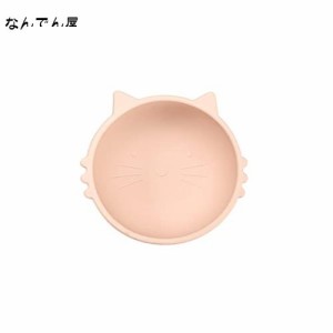 let’s make 離乳食 食器 ひっくり返らない ベビー食器 吸盤 ボウル シリコンボウル 猫の形 赤ちゃん 滑り止め こぼれ防止 ひっくり返し