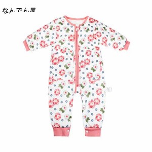 [MOEMOE BABY] スリーパー赤ちゃん 冬 2.5Tog ベビー寝袋脚付き 綿 通気性 ベビースリープサック ベビースリーピングバッグ 長袖 柔らか