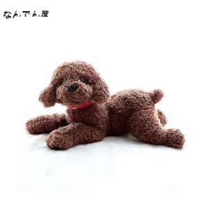 ぬいぐるみ プードル 犬 リアル 本物そっくり ハンドメイド やさしい手触り 可愛く癒し犬 トイプードル ぬいぐるみ 抱き枕 大きい 添い寝