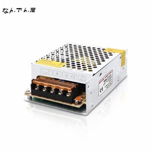 スイッチング電源 AC DC12V コンバーター 安定化電源 12V 電源装置 直流 変換器 変圧器 電源スイッチ 安全保護 回路 装置 (12V 5A)