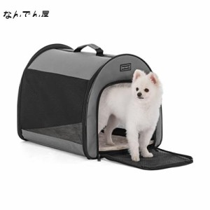 Petsfit 犬 クレート 中型犬 小型犬 猫 ソフトクレート ソフトケージ 折りたたみ 持ち手付き 軽量 ペットキャリー ペットケージ 屋内 屋